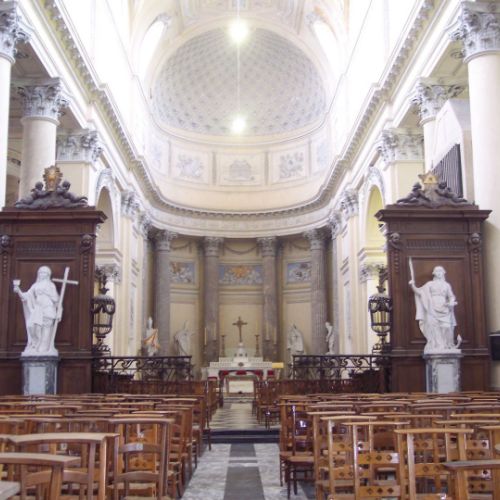 L'intérieur de la basilique